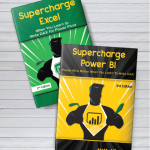 Supercharge Power BI and Supercharge Excel Book Covers