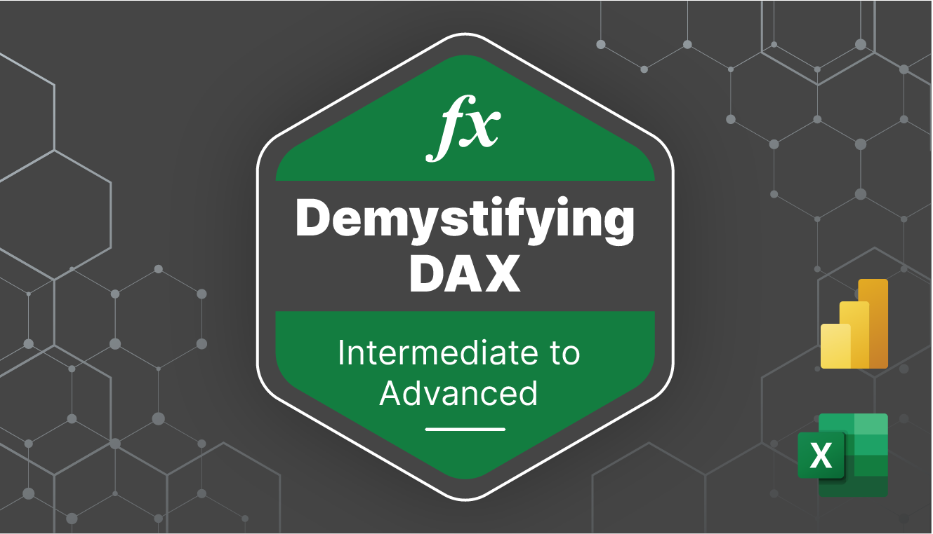 Course Icon - Demystifying DAX Online