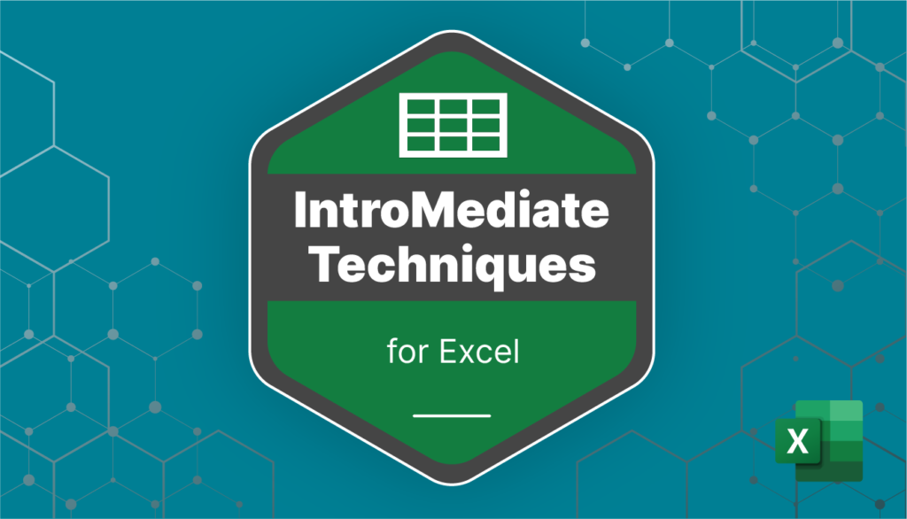Course Icon - IntroMediate Excel Techniques