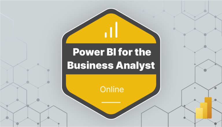 Power BI for the Business Analyst