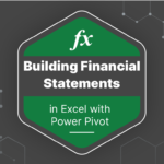Course Icon - Building Financial Statements in Excel with Power Pivot