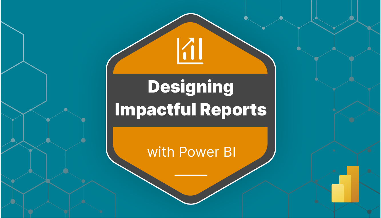 Course Icon - Designing Impactful Reports with Power BI